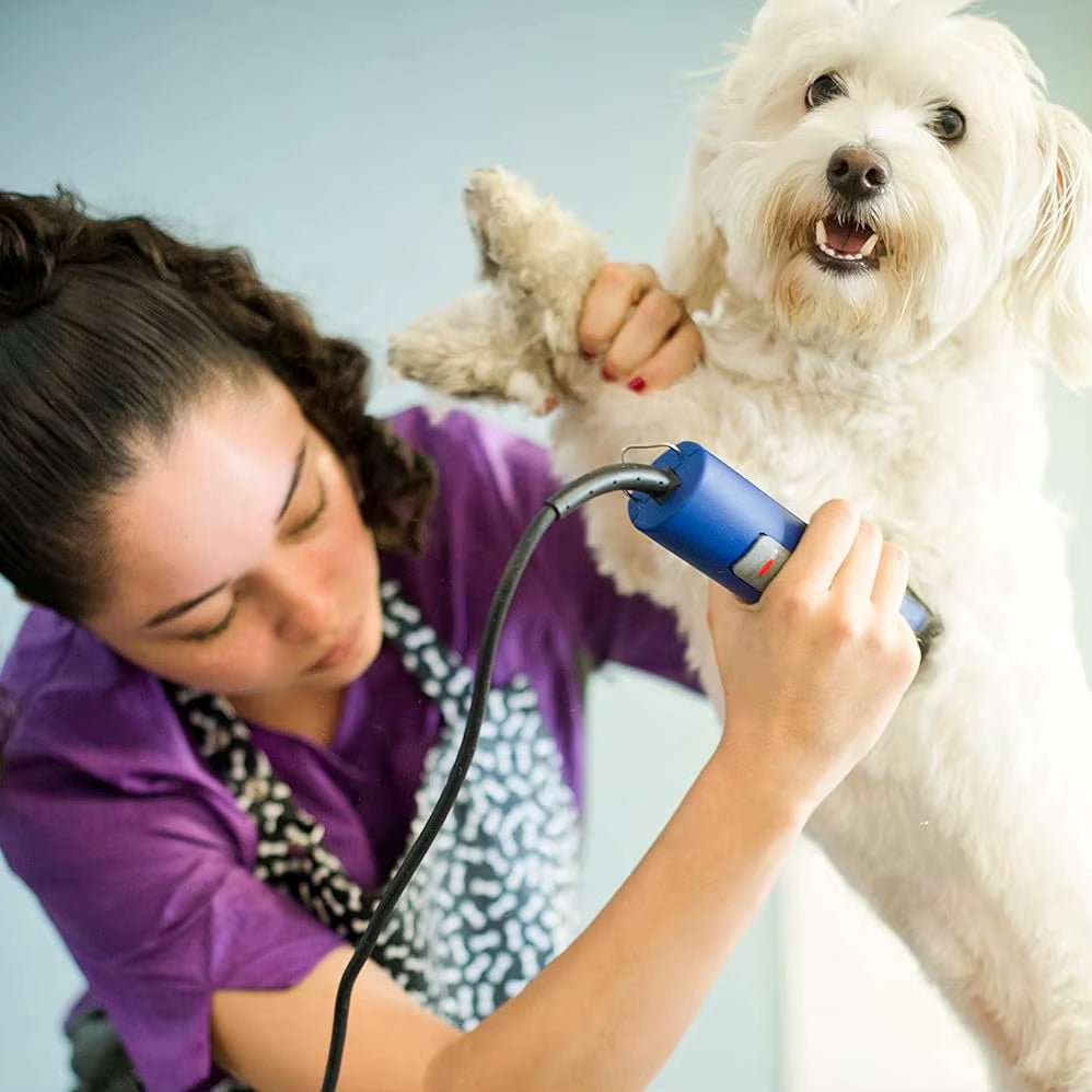 Professional Detachable Pet Hair Trimmer Blade Compatible with Wahl KM, Andis, and Oster A5 Clippers for Grooming
