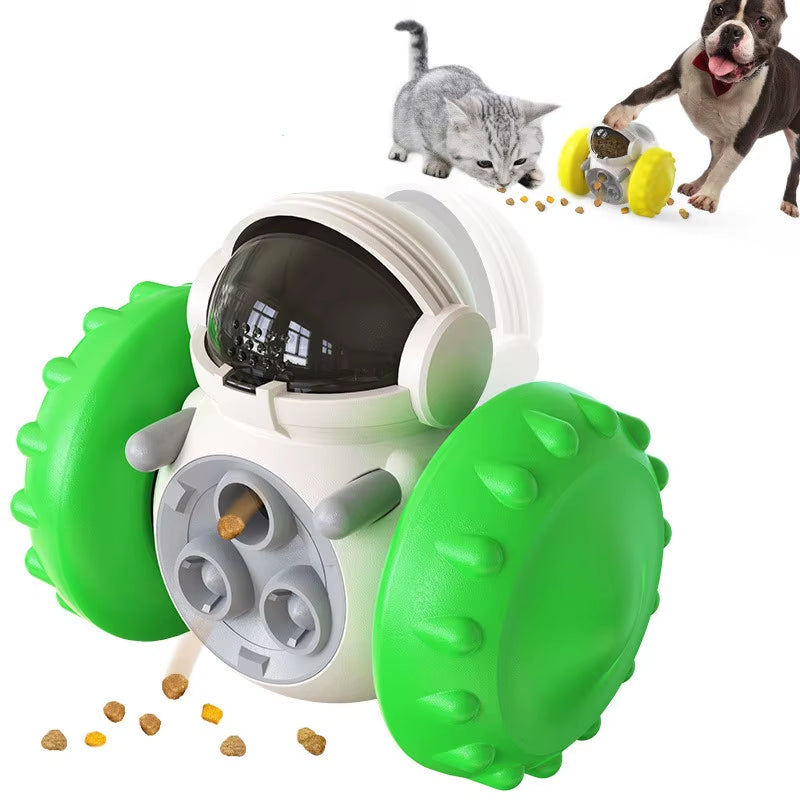 Pets Slow Feeding IQ Robot - Interactive Puzzle Toy