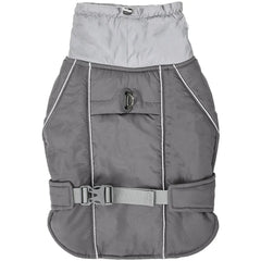 Reflective Dog Winter Coat - Waterproof Thermal Cotton Pet Jacket - 6 Colors