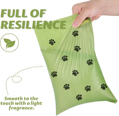 300Pcs/20Rolls Thick Dog Poop Bags EPI Biodegradable Pet Poop Bags Leak Proof Pet Waste Bag Dog Poop Bag Dog Cleaning Supplies
