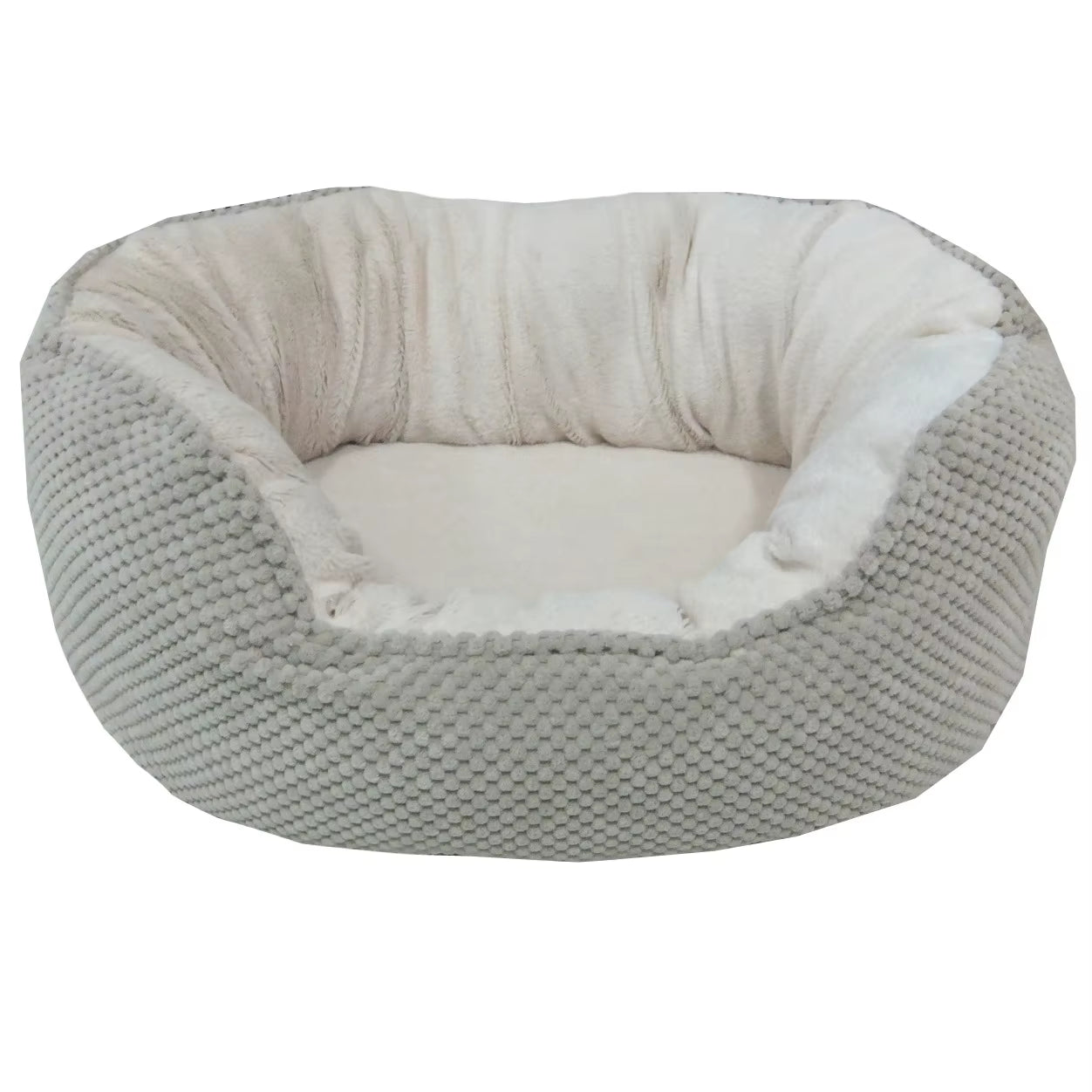 Pet Cage Dog Kennel Cat Sofa Wave Shape Cushions Plush Warm Dogs Beds Supplies Four-Seasons Universal Pet Sleeping Accessories