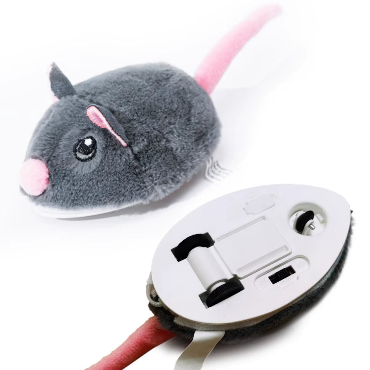 Electric Interactive Plush Mouse Toy for Cats - Smart Movement Pet Accessory