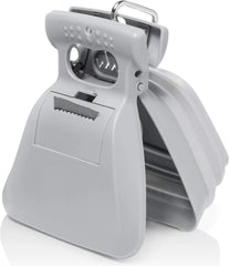 Portable Dog Pooper Scooper Convenience for Small and Large Dogs with Bag Attachment