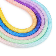 Double Head Crossbody Pet Leash – Adjustable Round Rope Lead for Dogs & Cats (235cm)