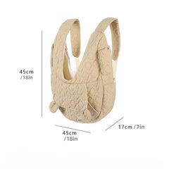 Waterproof Windproof Pet Chest Carrier – Hands‑Free Travel Vest for Small Dogs & Cats