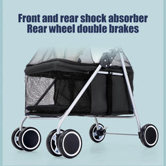 Dog Strollers Baby Stroller Pet Stroller Cat Carrier Pushchair Prams Dog Prams