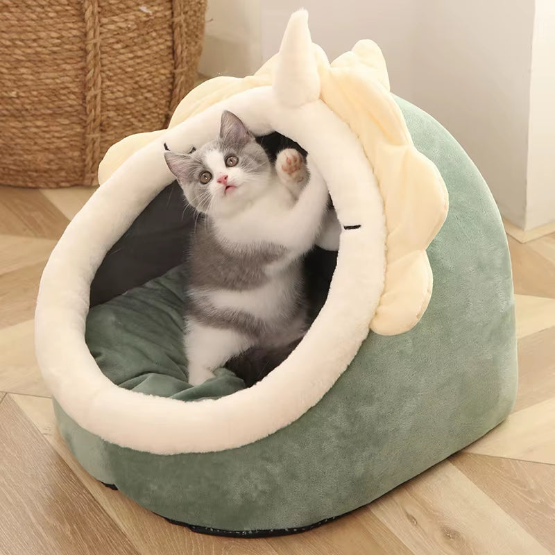 Sleep Bed For Small Pets - Foldable Removable Washable