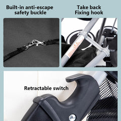 Dog Strollers Baby Stroller Pet Stroller Cat Carrier Pushchair Prams Dog Prams