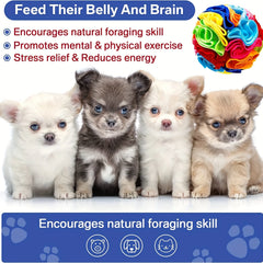 Interactive Pet Snuffle Ball - Mental Enrichment Foraging Toy for Dogs & Cats