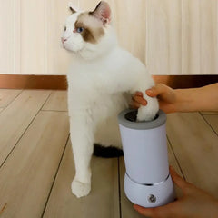 HydroClean Pro: Automatic Electric Pet Paw Cleaner & Massager