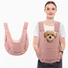 Waterproof Windproof Pet Chest Carrier – Hands‑Free Travel Vest for Small Dogs & Cats