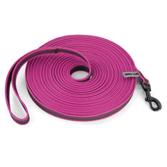 1.5M/2M/5M/3M/15M Medium Small Long Dog Leash Latex Silk Easy and Convenient Training Big Dual Color Dog Leash 10 Meters