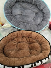 Dog Bed Small Medium Dogs Cushion Double Sides Use Soft Cotton Basket Warm House Washable Bed for Dog Accessories Pet Supplies