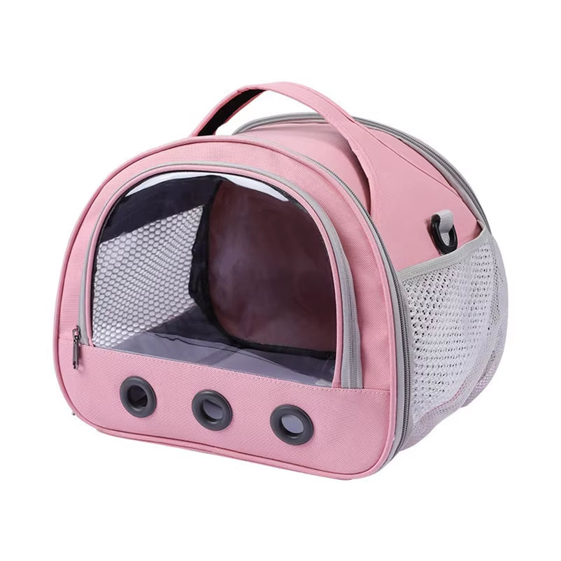 Cat Dog Bird Rabbit Carrier Bag with Thick Cotton Cushion Pet Aviation Backpack Anti-Suffocation Portable Travel Bag Pet Dog Bag
