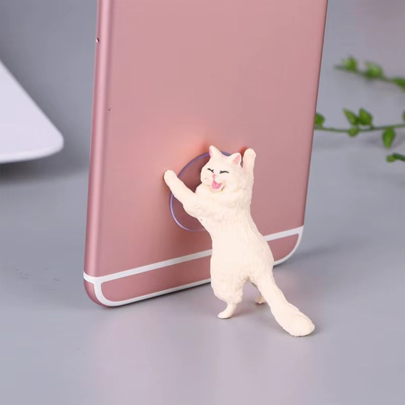 Cute Cat Cartoon Cell Phone Holder