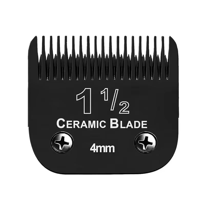 Professional Detachable Pet Hair Trimmer Blade Compatible with Wahl KM, Andis, and Oster A5 Clippers for Grooming
