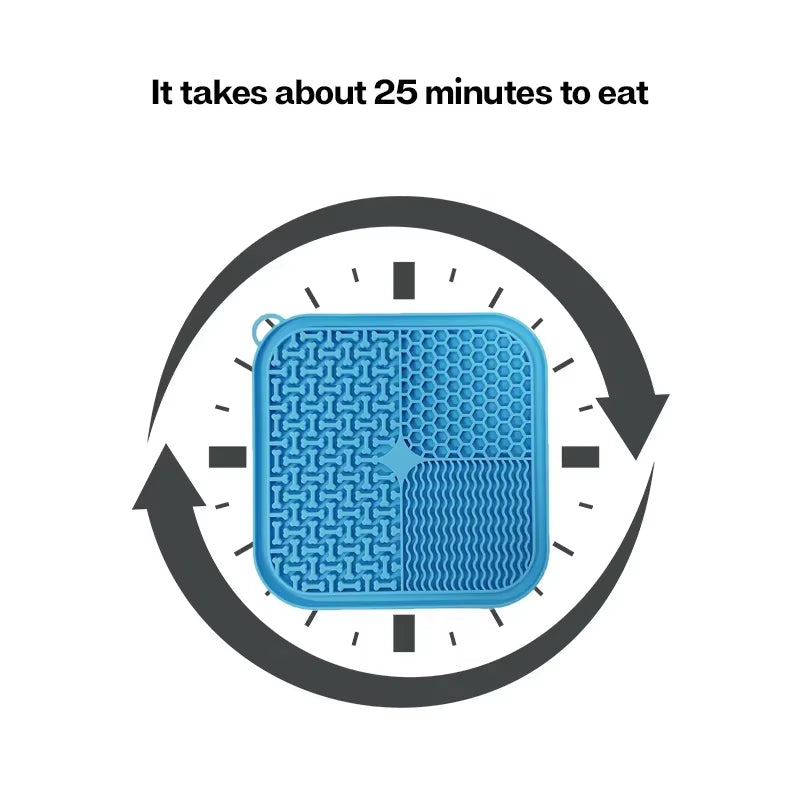 Silicone Pet Licking Mat - Anxiety Relief & Slow Feeder | Pawzation