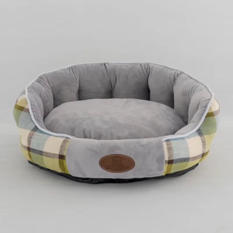 Winter Warm Pet Products Home Cloth Lattice High Back