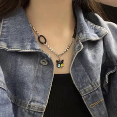 Bold Black Cat Jewellery Collection - Necklace