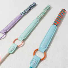 150Cm Pet Dog Training round Rope Light Weight Nylon Dual Purpose Pet Leash Collar Adjustable Small Medium Dog Leash Petsupplies