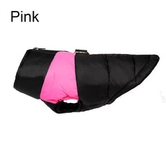 Pet Waterproof Warm Large Dog Vest Cat Puppy Ski Winter Warm Dog Clothes Waterproof Pet Vest Zipper Jacket