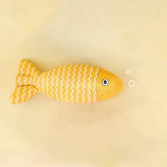 Cat Toy Simulation Fish Cat Mint Toy Tear Resistant and Wear-Resistant Cat Chew Toy Cat Pillow Cat Sports Kick Toy