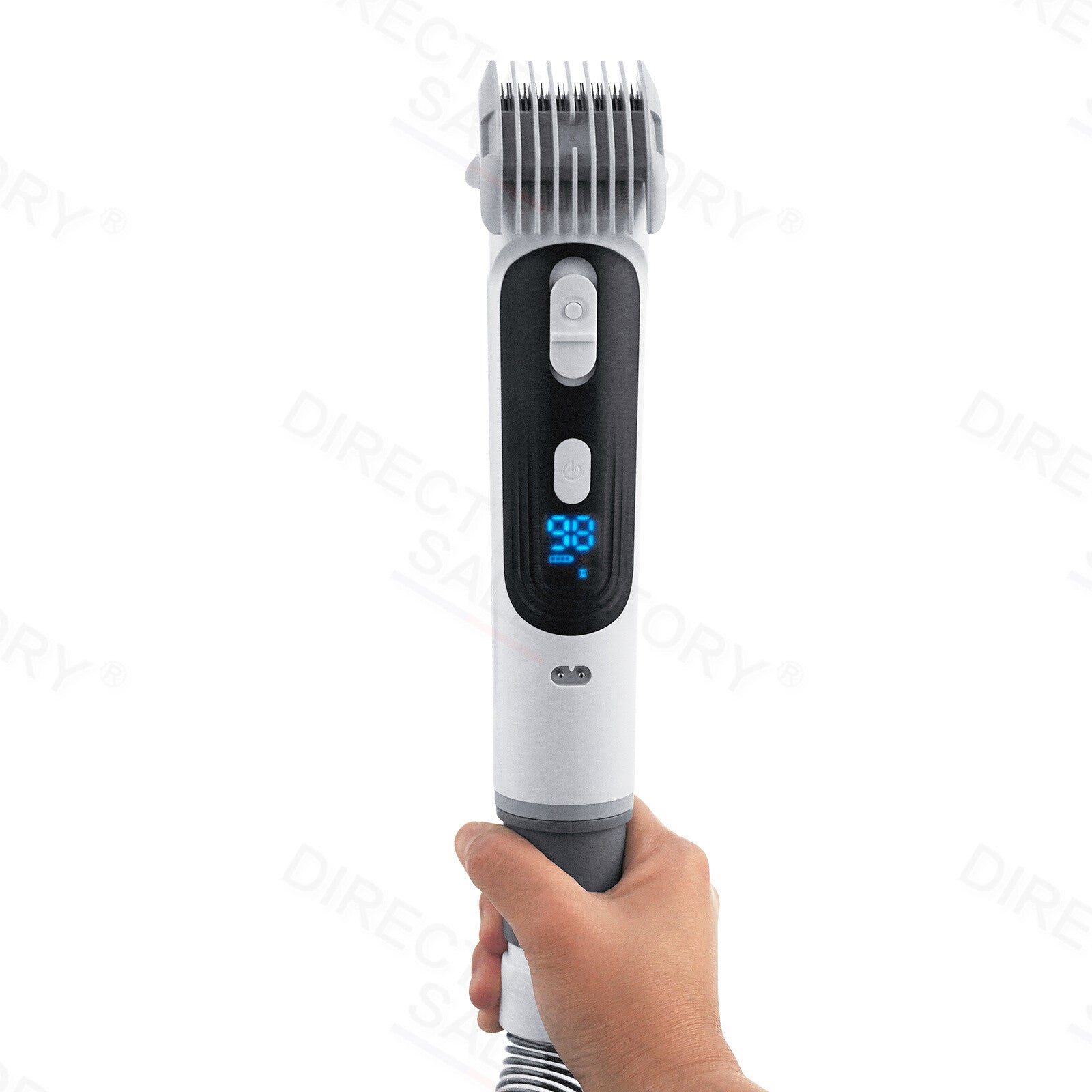 Pet Grooming Hair Dryer and Vacuum Cleaner Set with Clipper and Brush