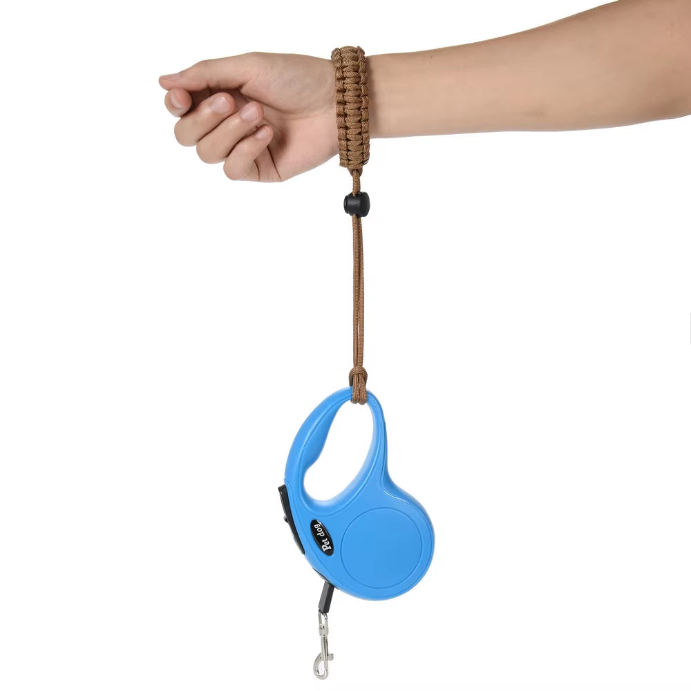 Hand Free Dog Leash Anti-Fall Wrist Strap Adjustable Wristband for Retractable Puppy Traction Rope Chihuahua Yorkie Accessories