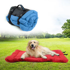 Outdoor Matteress Pet Supplies Portable Waterproof anti Slip Pet Bed Cushion Washable Foldable Puppy Kennel Sofa Bench Dog