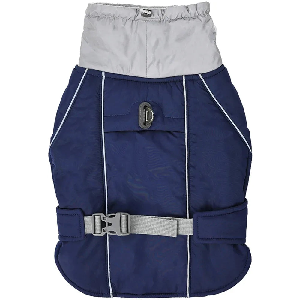 Reflective Dog Winter Coat - Waterproof Thermal Cotton Pet Jacket - 6 Colors
