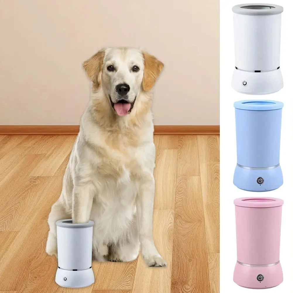 HydroClean Pro: Automatic Electric Pet Paw Cleaner & Massager
