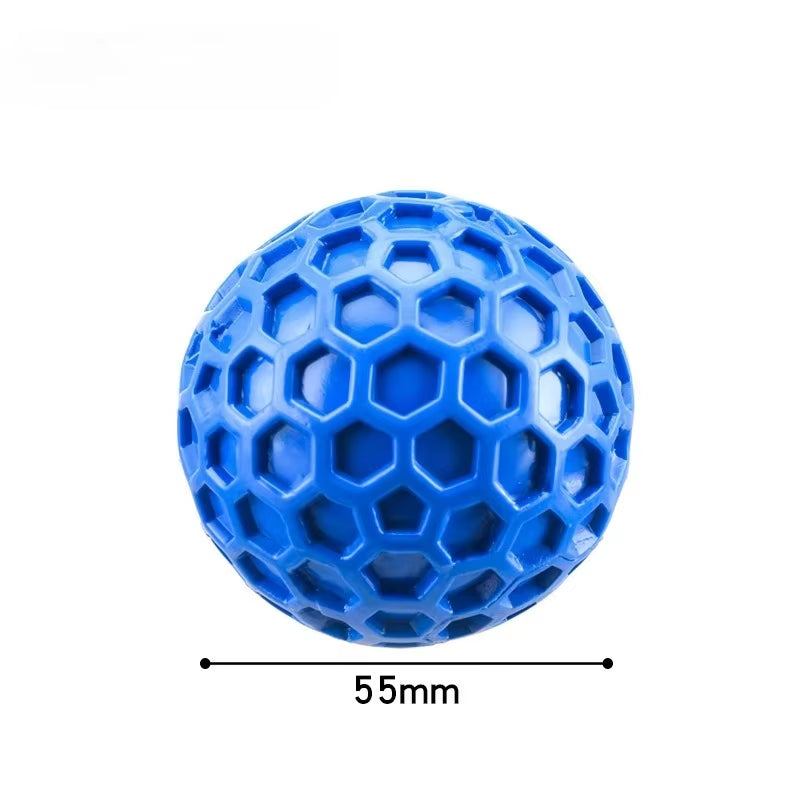 Squeaky Dog Balls Indestructible Toy For Aggressive Chewers - Interactive Toy