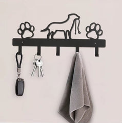 Metal Paw Pet Dog Hanger