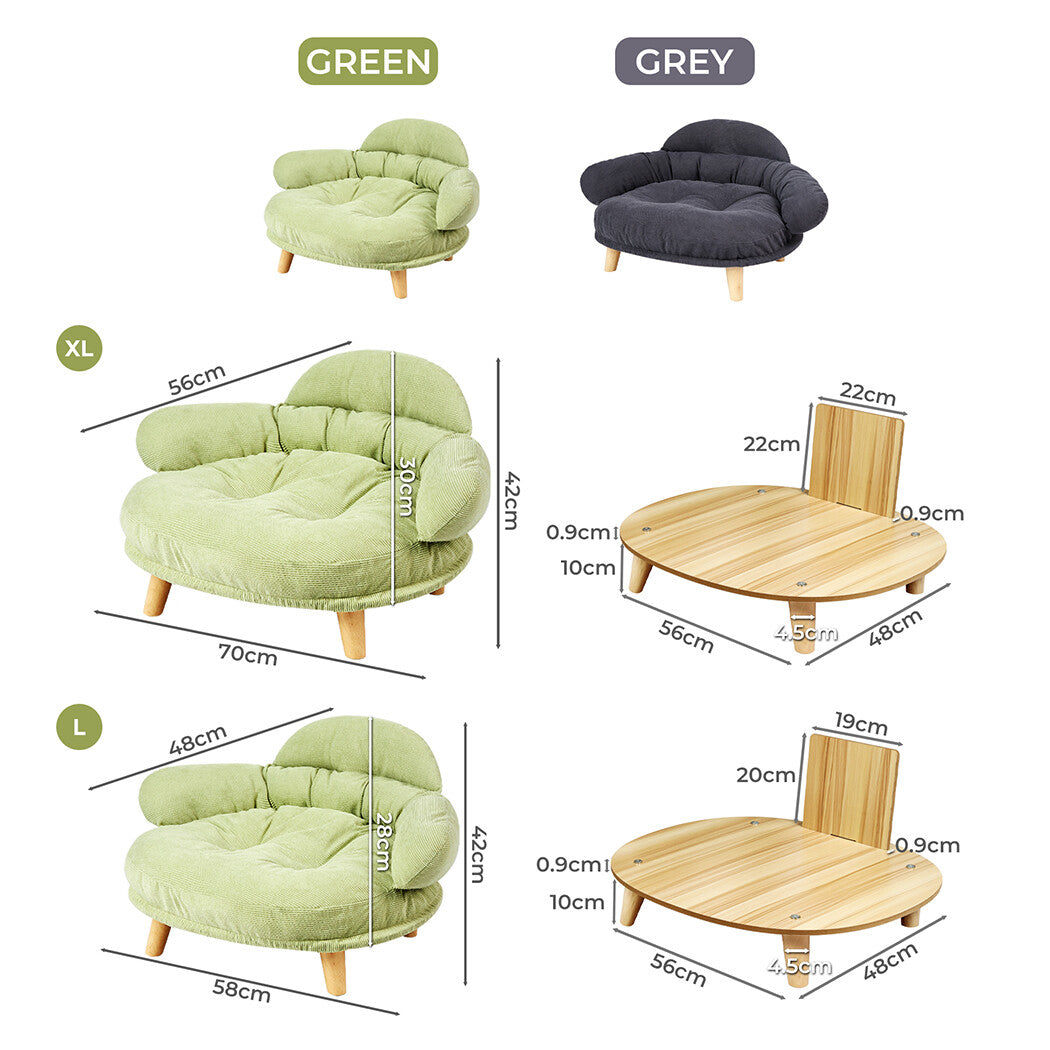 Elevated Pet Dog Cat Bed Sofa Bed Couch