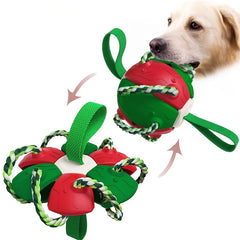 Pet Toys: Interactive Frisbee Soccer & Training Ball for Dogs