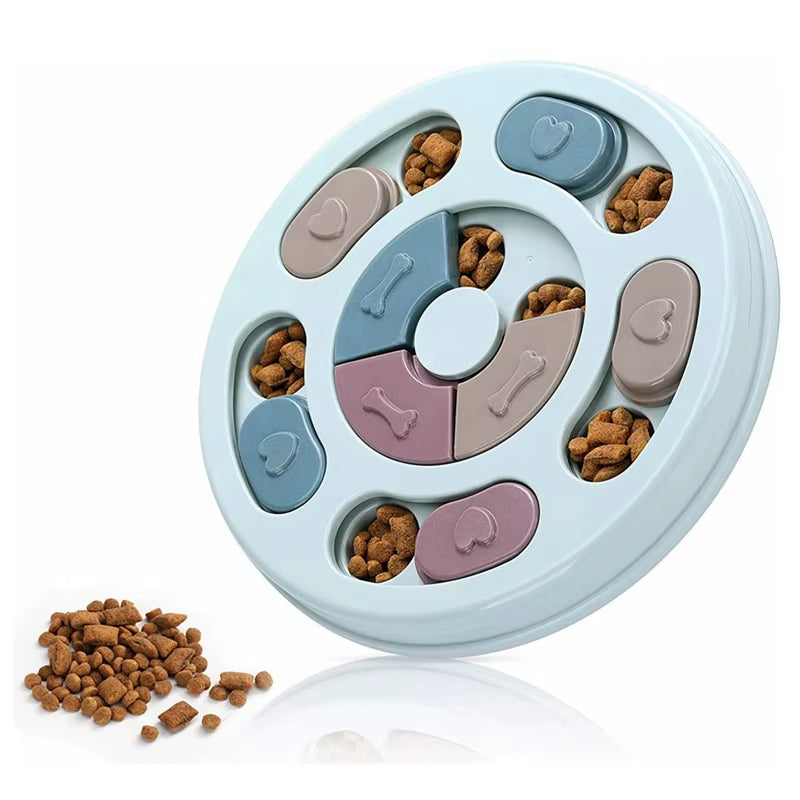 Pawzation Brain-Game Puzzle Feeder – Interactive Slow Feeding Toy