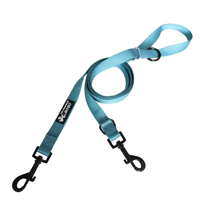 Multifunctional Double Heads Dog Leash for Small Medium Large Dogs Twin Lead Dog Leash per Leash for Walking 2 Two Dogs