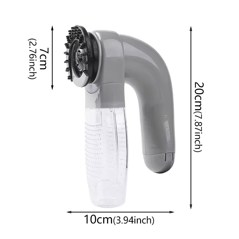 Portable Cat and Dog Hair Vacuum And Electric Massage - Dual Purpose, Cleaner And Massager