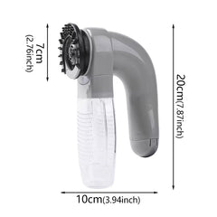 Portable Cat and Dog Hair Vacuum And Electric Massage - Dual Purpose, Cleaner And Massager