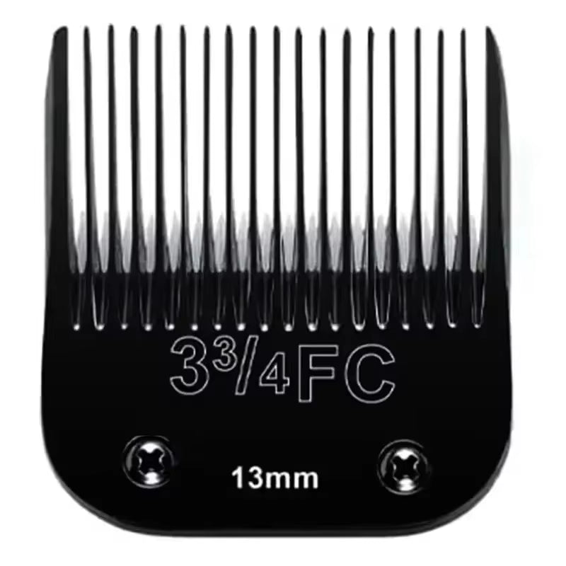 Professional Detachable Pet Hair Trimmer Blade Compatible with Wahl KM, Andis, and Oster A5 Clippers for Grooming