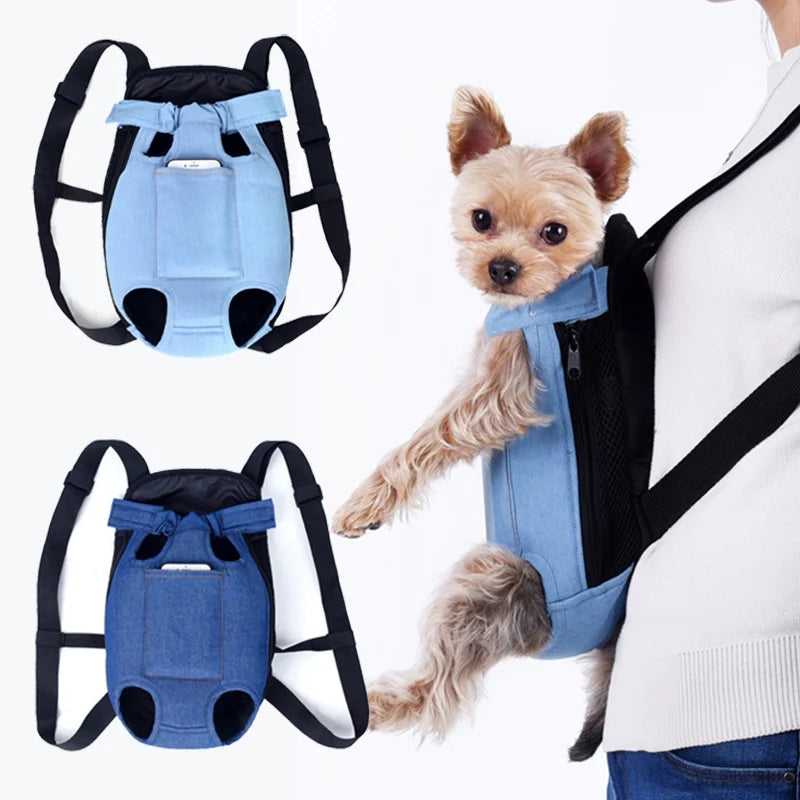Pets Carrying Bag - Chest And Backpack Design