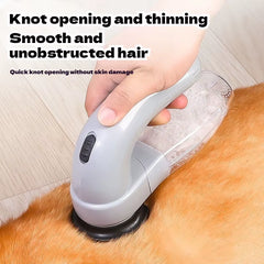 Portable Cat and Dog Hair Vacuum And Electric Massage - Dual Purpose, Cleaner And Massager