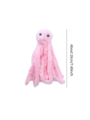 Cat Toy Cute Octopus Plush Toy Bite Resistant Teeth Interactive Play Pet Supplies Cat Dog Toys Octopus