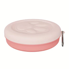Portable Pet Travel Bowl & Snack Box - 2-in-1 Outdoor Feeding Solution