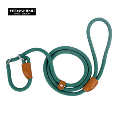 Universal Medium Big Dog Leash Adjustable Slide Fastener Buckle Easy and Convenient Nylon P Type Training Leash for Large Dogs