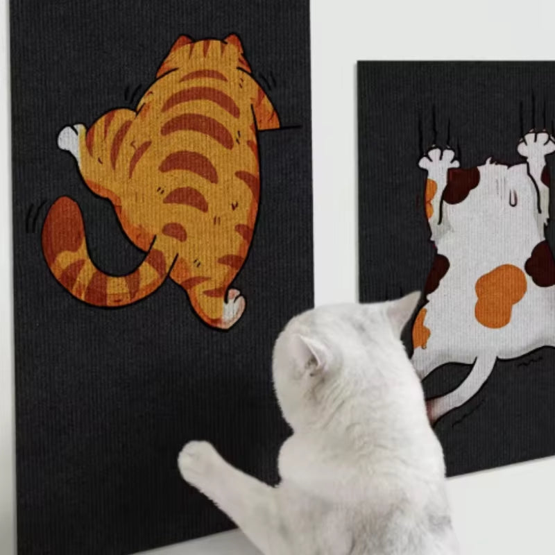 Self-Adhesive Cat Scratching Mat Trimmable Carpet