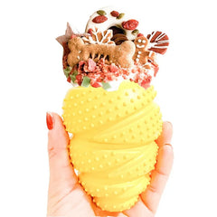 Bumped Rubber Leaking Food Toy Pet Dog Leaking Food Educational Toy Grenade Bite Resistance