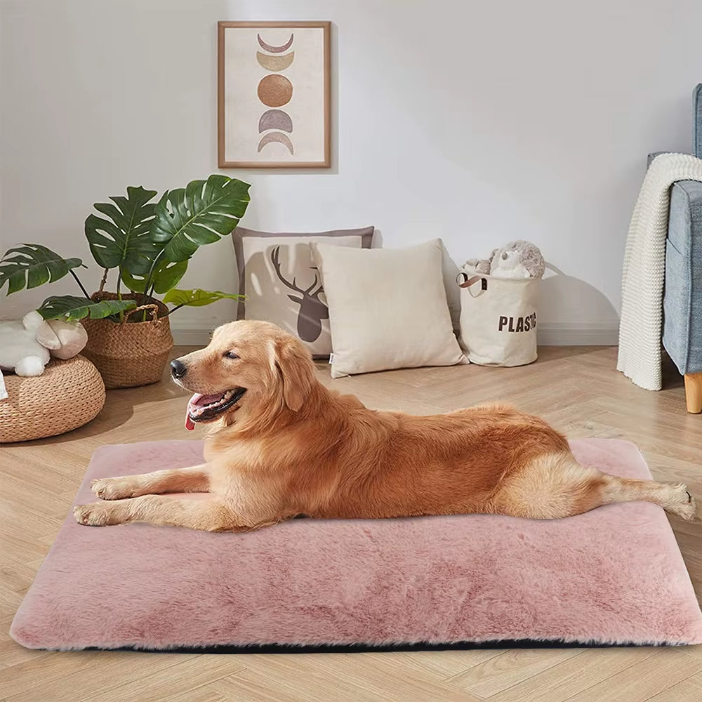 Premium Thick Winter Dog Bed Mat - Cozy Cushion for Small, Medium, and Large Pets