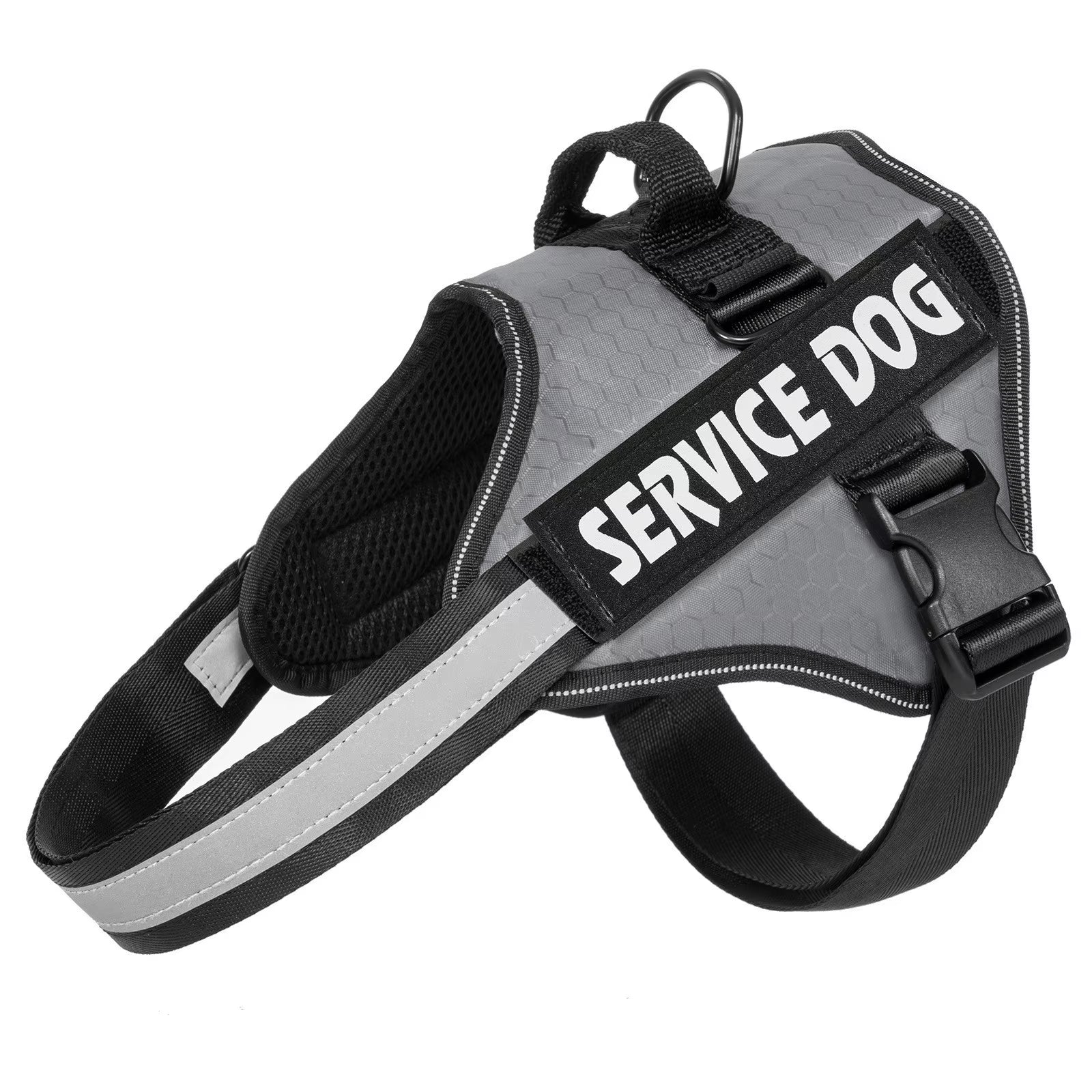 Heavy-Duty No-Pull Dog Harness | Explosion-Proof Reflective Vest for Large Dogs