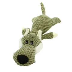Pet Dog Toys for Large Dogs Cute Plush Squeak Stuffed Toys Fleece Durable Chewing Cute Soft Toys Pet Molar Toys Dogs Accessories